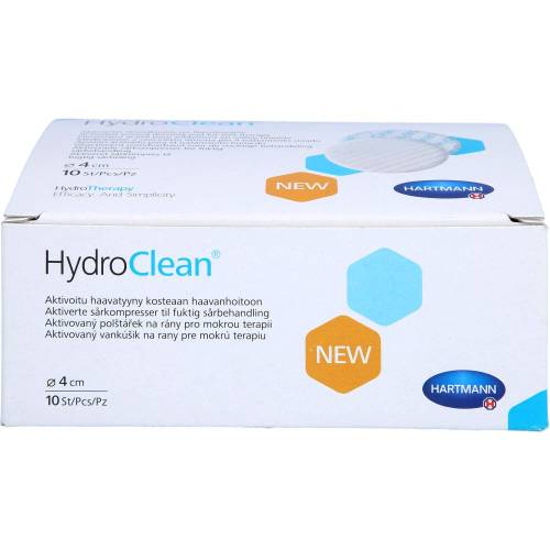 Hydroclean Kompressen 4 cm rund steril 10 St