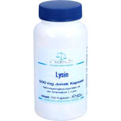 Lysin 500 mg Junek Kapseln 100 St