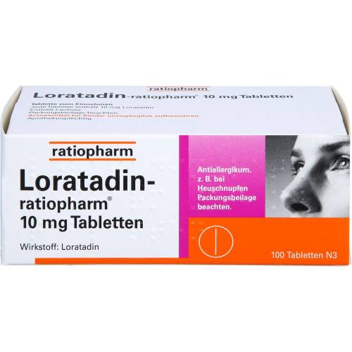 Loratadin-ratiopharm 10 mg Tabletten 100 St