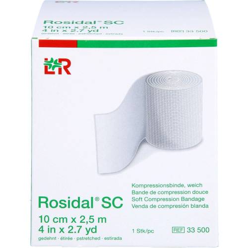 Rosidal Sc Kompressionsbinde weich 10 cmx2,5 m 1 St