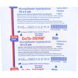 Gota-Derm thin hydrokoll.Wundpfl.steril 5x10 cm 1 St