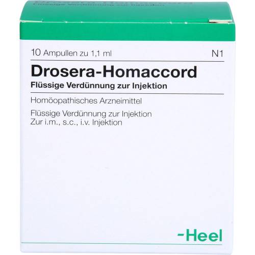 Drosera Homaccord Ampullen 10 St