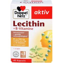 Doppelherz Lecithin+B-Vitamine Kapseln 40 St