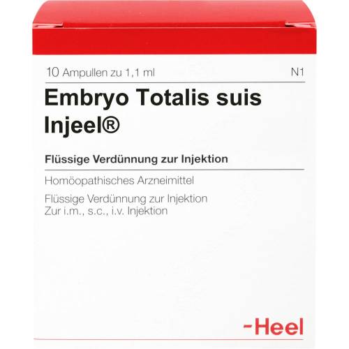 Embryo totalis suis Injeel Ampullen 10 St