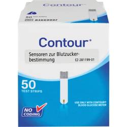 Contour Sensoren Teststreifen 50 St