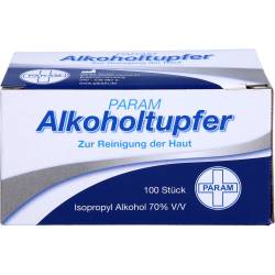 Alkoholtupfer Param 100 St