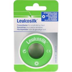 Leukosilk 2,5 cmx5 m Blisterkarte 1 St