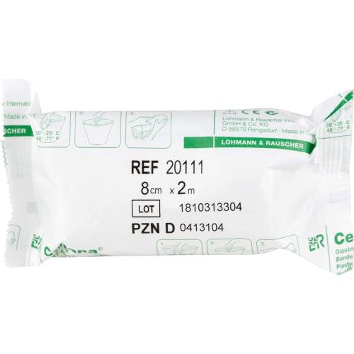 Cellona Gipsbinden 8 cmx2 m 1 St