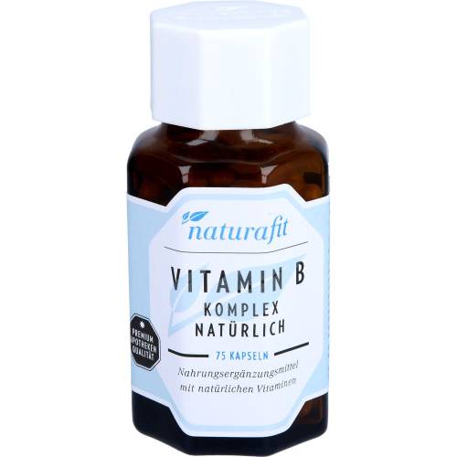 Naturafit Vitamin B Komplex natürlich Kapseln 75 St