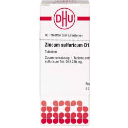 Zincum Sulfuricum D 12 Tabletten 80 St