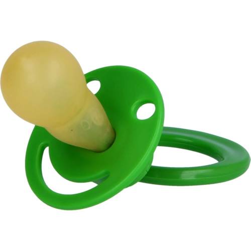 Beruhigungssauger kirschf.Lat.ab 6 M.grün 1 St