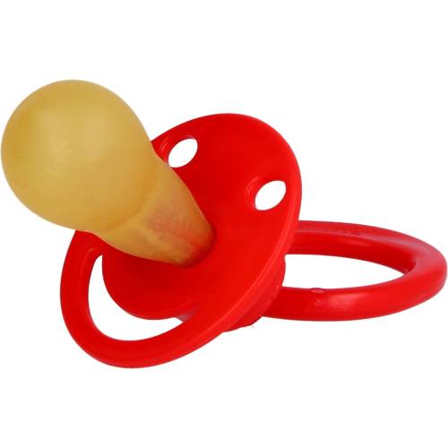 Beruhigungssauger kirschf.Lat.ab 6 M.rot 1 St