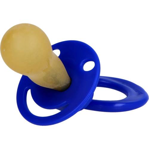 Beruhigungssauger kirschf.Lat.ab 6 M.dunkelblau 1 St