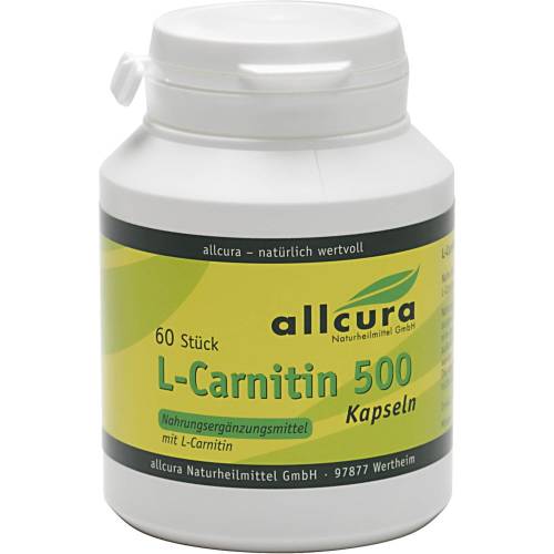 L-Carnitin Kapseln 500 60 St