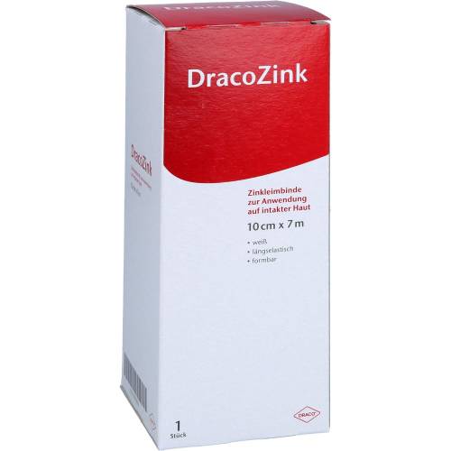 Zinkleimbinde Dracozink 10 cmx7 m 1 St