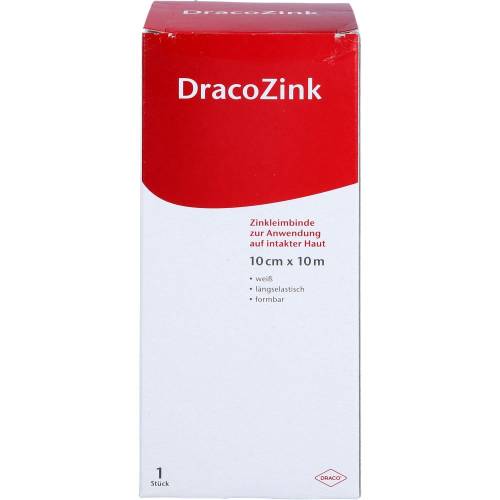Zinkleimbinde Dracozink 10 cmx10 m 1 St