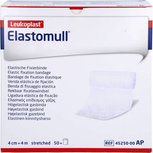 Elastomull 4 cmx4 m elast.Fixierb.45250 50 St