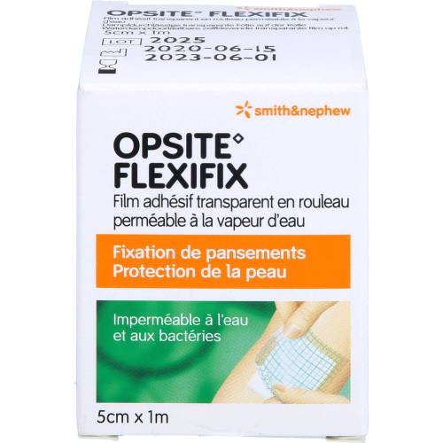 Opsite Flexifix Pu-Folie 5 cmx1 m unsteril Rolle 1 St