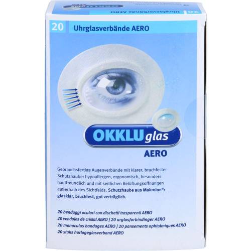 Okkluglas Aero Uhrglasverband 20 St