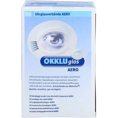 Okkluglas Aero Uhrglasverband 50 St