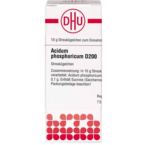 Acidum Phosphoricum D 200 Globuli 10 g
