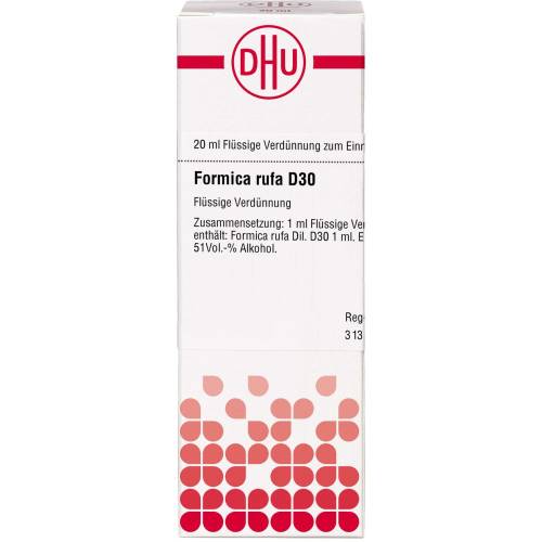 Formica Rufa D 30 Dilution 20 ml