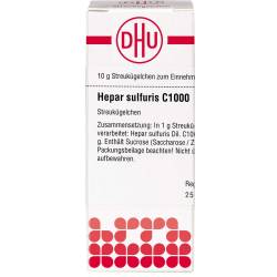 Hepar Sulfuris C 1000 Globuli 10 g