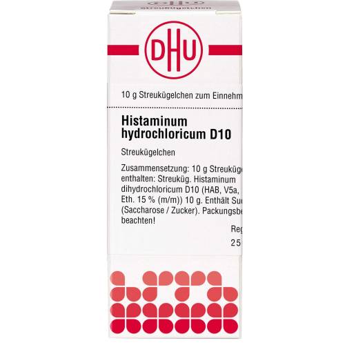 Histaminum hydrochloricum D 10 Globuli 10 g