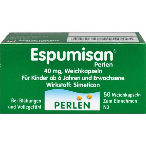 Espumisan Perlen 40 mg Weichkapseln 50 St