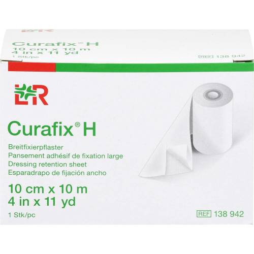 Curafix H Fixierpflaster 10 cmx10 m 1 St