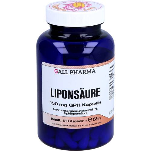 Liponsäure Kapseln 150 mg 120 St