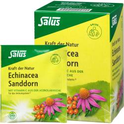 Echinacea Sanddorn Tee Kraft der Natur Salus Fbtl. 15 St