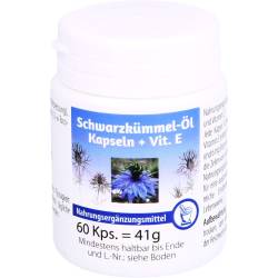 Schwarzkümmelöl Kapseln+Vitamin E 60 St