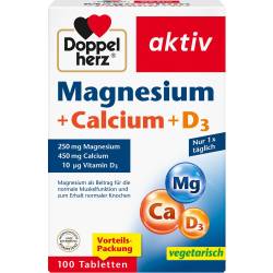 Doppelherz Magnesium+Calcium+D3 Tabletten 100 St