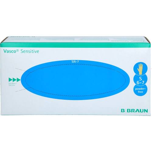 Vasco sensitive Untersuchungshandschuhe Gr.S 100 St