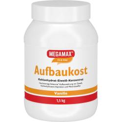 Megamax Aufbaukost Vanille Pulver 1,5 kg