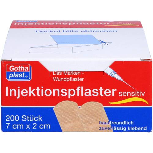 Gothaplast Injektionspfl.sensitiv 2x7 cm 200 St