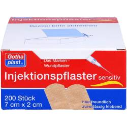 Gothaplast Injektionspfl.sensitiv 2x7 cm 200 St
