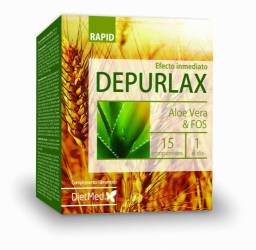 DEPURLAX RAPID, laxativ natural, 15 comprimate DIETMED-NATURMIL