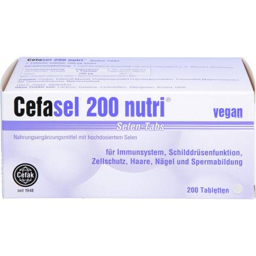 Cefasel 200 nutri Selen-Tabs 200 St