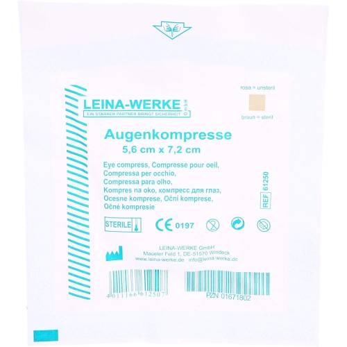 Augenkompressen 56x70 mm steril 5 St