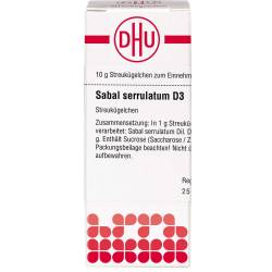 Sabal Serrulatum D 3 Globuli 10 g