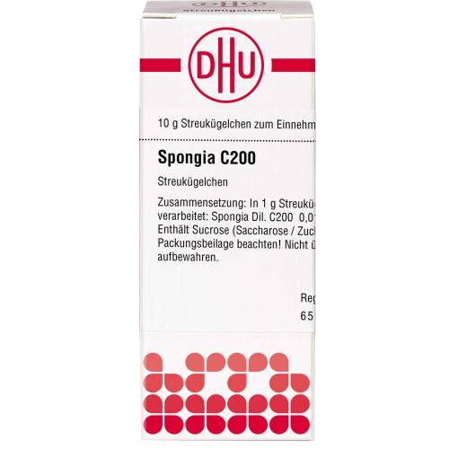 Spongia C 200 Globuli 10 g