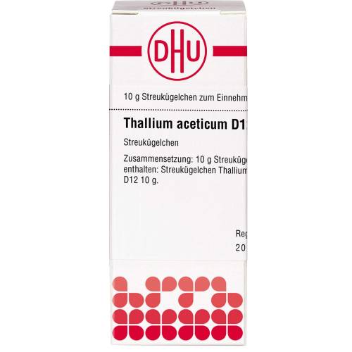 Thallium Aceticum D 12 Globuli 10 g