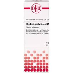 Thallium Metallicum D 6 Dilution 20 ml