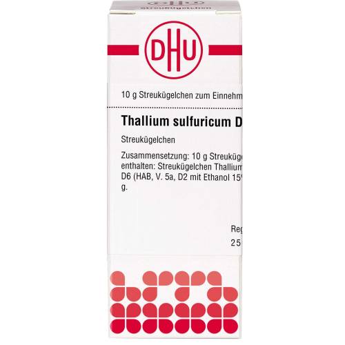 Thallium Sulfuricum D 6 Globuli 10 g