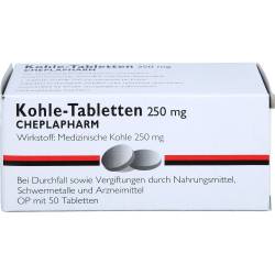Kohle Tabletten 50 St