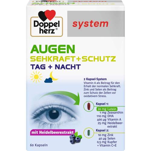 Doppelherz Augen Sehkraft+Schutz system Kapseln 60 St