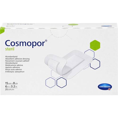 Cosmopor steril Wundverband 8x15 cm 25 St