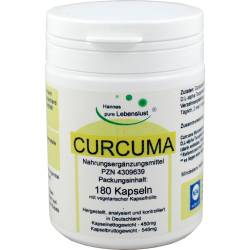 Curcuma Vegi Kapseln 180 St